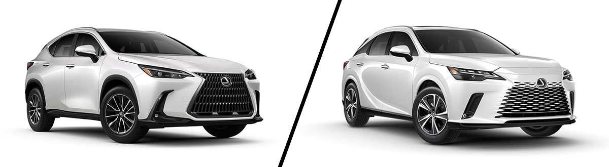 2023 Lexus NX vs RX