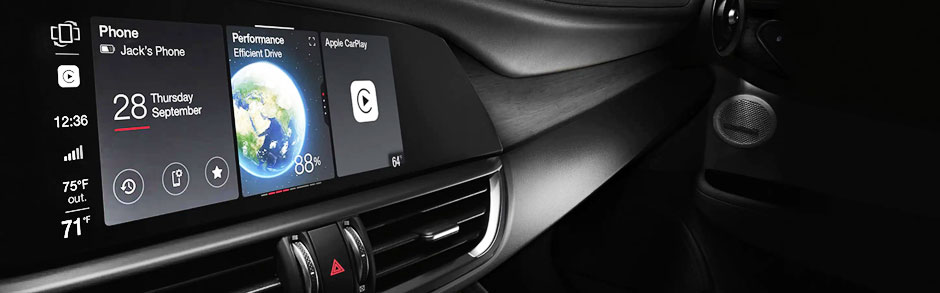 Does the Alfa Romeo Giulia Have Apple CarPlay? - Alfa Romeo of