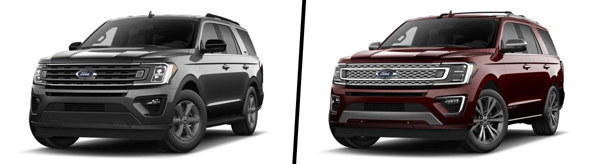 2021 Ford Expedition Xl Stx Vs Expedition Platinum Max Trim