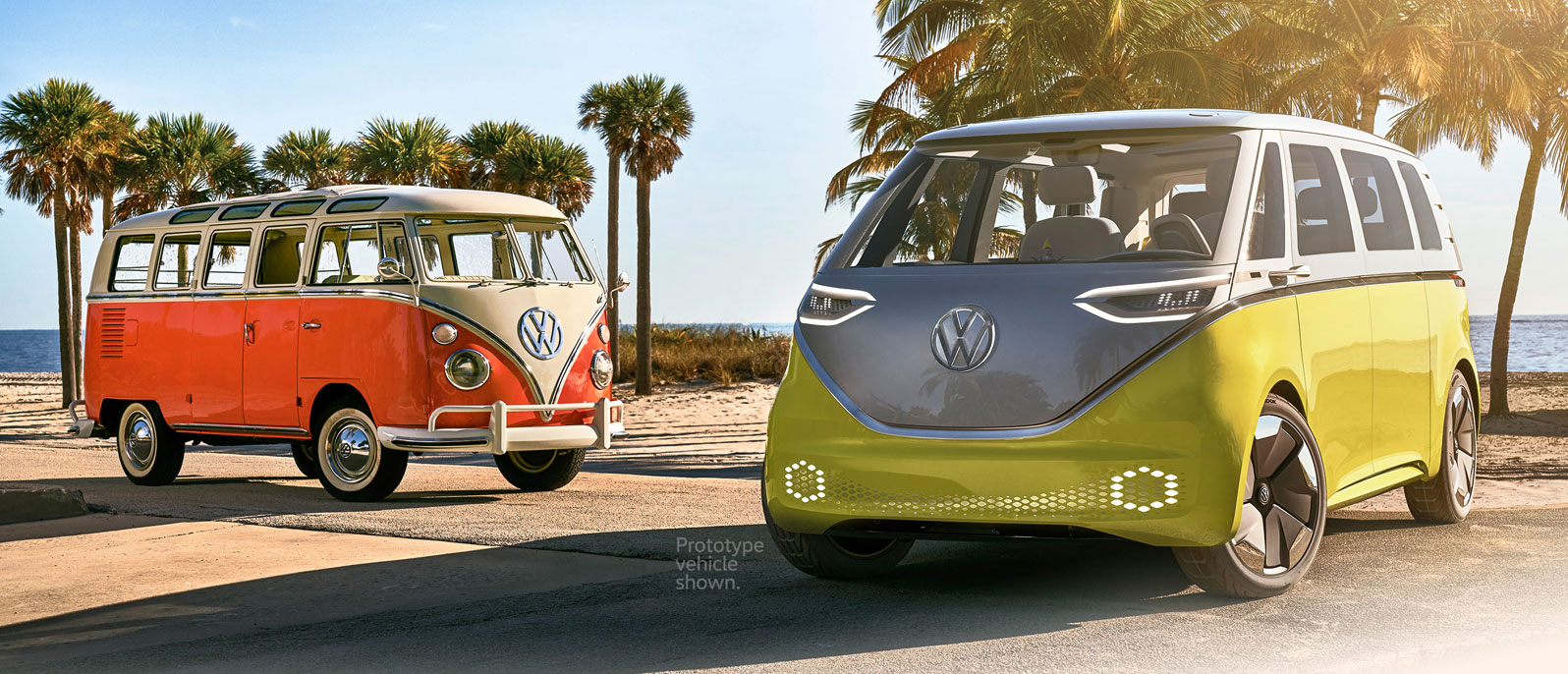 Show me a picture store of the new volkswagen van